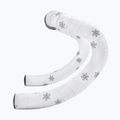 SUPACAZ Super Sticky Kush Galaxy nastro bianco/stampa nera/tasselli neri ano fascia manubrio 2