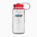 Borraccia da viaggio Nalgene Wide Mouth trasparente/tappo rosso