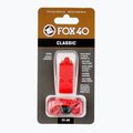 Fischietto con cordino Fox 40 Classic Safety rosso 2
