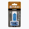 Fischietto con cordino Fox 40 Classic Safety blu 2
