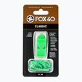Fox 40 Classic Safety fischietto verde neon con cordino 2