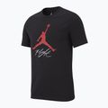 T-shirt da uomo Jordan Jumpman Flight black/gym red 6