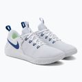 Scarpe da pallavolo da donna Nike Air Zoom Hyperace 2 bianco/game royal 4