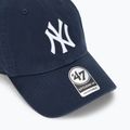 47 Brand MLB New York Yankees CLEAN UP berretto da baseball navy 3