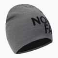 Berretto invernale The North Face Reversible TNF Banner grigio medio erica/nero