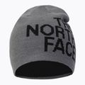 Berretto invernale The North Face Reversible TNF Banner grigio medio erica/nero 2