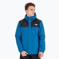 Giacca antipioggia da uomo The North Face Antora nero/blu banff