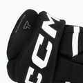 Guanti da hockey per bambini CCM Tacks XR80 JR Gloves black/white 6