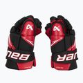 Guanti da hockey Bauer Vapor Fly40 Sr black/red 4