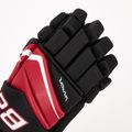 Guanti da hockey Bauer Vapor Fly40 Sr black/red 5