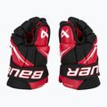 Guanti da hockey Bauer Vapor Fly40 Int black/red 4