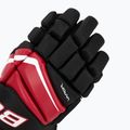 Guanti da hockey junior Bauer Vapor Fly40 Jr black/red 5