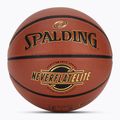 Spalding NeverFlat Elite basket arancione taglia 7
