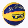 Spalding TF-33 Pallacanestro ufficiale giallo/blu misura 6 2