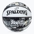 Spalding Graffiti basket bianco dimensioni 7