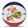 Pallone da basket Spalding Space Jam Tune white/red/blue taglia 7 2