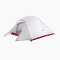 Tenda da trekking Naturehike aggiornata Cloud Up 3 persone grigio chiaro/rosso