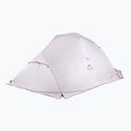 Tenda da trekking Naturehike aggiornata Cloud Up 3 persone grigio chiaro/rosso 2