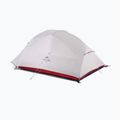 Tenda da trekking Naturehike aggiornata Cloud Up 3 persone grigio chiaro/rosso 4