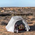 Tenda da trekking Naturehike aggiornata Cloud Up 3 persone grigio chiaro/rosso 12