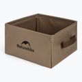 Lavello da campo Naturehike Składany Square Bucket 13 light brown