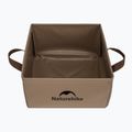 Lavello da campo Naturehike Składany Square Bucket 13 light brown 2
