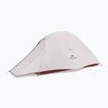 Tenda da trekking 1-osobowy Naturehike Cloud Up 1 Pro 200 light gray/red