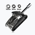 Chiave per bicicletta Rockbros GJ1601 Repair Tool 16in1 black/silver 4