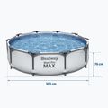 Bestway Steel Pro Max Pool 305 x 76 cm grigio 4