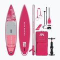 Aqua Marina Coral Touring 11'6", tavola da SUP color lampone 2