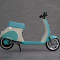 Monopattino elettrico per bambini Razor Mod Petite blu 9