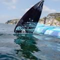 Pagaia SUP Aztron Rebel in fibra di vetro a 3 pezzi 8