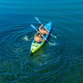 Aquatone Glacier 14'0" kayak gonfiabile per 1 persona 22