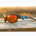 Occhiali da sole Aztron Avatar-X2 matt black/gloss blue/polarized sahara red mirror/brown 7