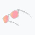 Occhiali da sole Aztron Party white marble print/polarized rose pink mirror/brown 4