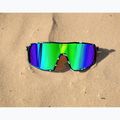 Occhiali da sole Aztron Thunder metalblack/white/polarizedgreen/twilightmirr/grey 5