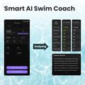 Occhialini da nuoto Holoswim 2 Pro AR Smart deep sky nero 19