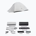 Tenda da trekking 1-osobowy Naturehike Cloud Up 1 UL 15D moon rock grey 2