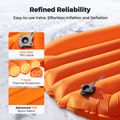 Flextail Zero R05 Materasso gonfiabile arancione regolare 12