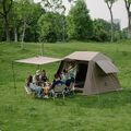 Tenda da campeggio Naturehike Village 6.0 marrone per 4 persone 6