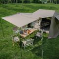 Tenda da campeggio Naturehike Village 6.0 marrone per 4 persone 7