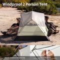 Tenda da trekking 2 posti Naturehike Mongar Pro 2 20D light grey 2