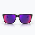 Occhiali da sole Oakley Holbrook nero opaco/rosso positivo iridium 2