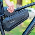 Rockbros B66 Borsa per telaio bici da 1,5 litri, nero 4