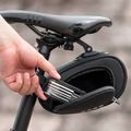 Borsa da bici sottosella Rockbros C40 1,2 l nero 9