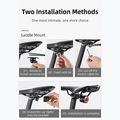 Luce posteriore per bicicletta con sistema di arresto intelligente Rockbros Q3 nero 11
