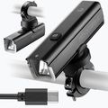 Rockbros luce anteriore per bicicletta 24610002 1000 lm nero 2