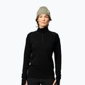 Felpa termica donna Devold Expedition Merino 235 Zip Neck black