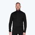Felpa termica uomo Devold Breeze Plus Merino 200 Zip Neck black