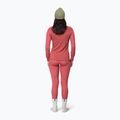 Felpa termica donna Devold Duo Active Merino 205 Zip Neck marsala 3